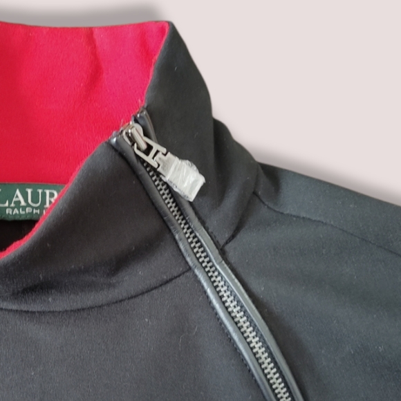 NWT Ralph Lauren Mock Neck Zip Dress - Picture 4 of 11